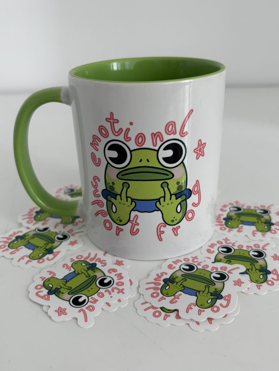 MUG • EMOTIONAL SUPPORT FROG