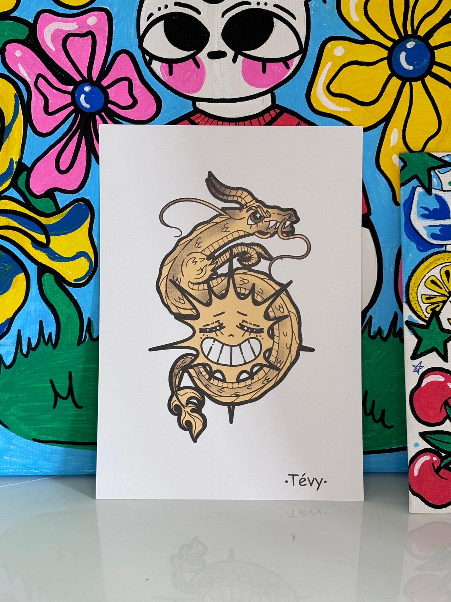 PRINT A5 • Sunny dragon